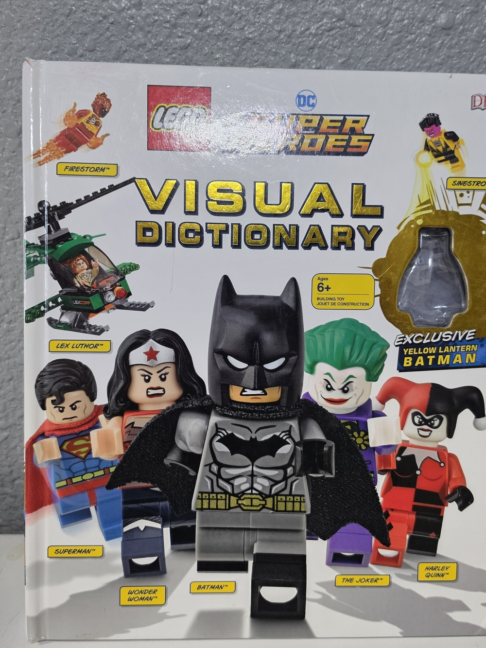 LEGO DC Comics Super Heroes Visual Dictionary (Book Only) Used. No Yellow Batman